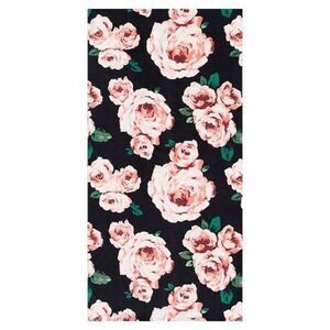 Emily & Merritt Pottery Barn Kids Black Bed Of Roses Organic Crib Fitted Sheet